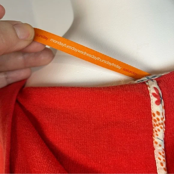 Anthropologie loungewear long sleeve hoodie sweatshirt size Large vintage style - Picture 7 of 10